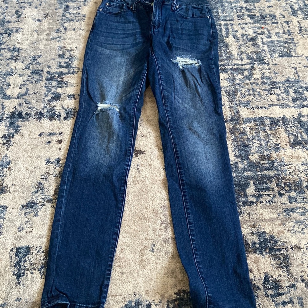Jeans ripped